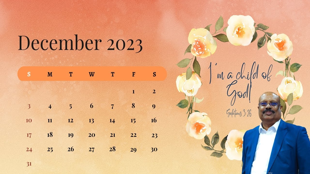 DECEMBER 01, 2023 - COMMUNION SERVICE