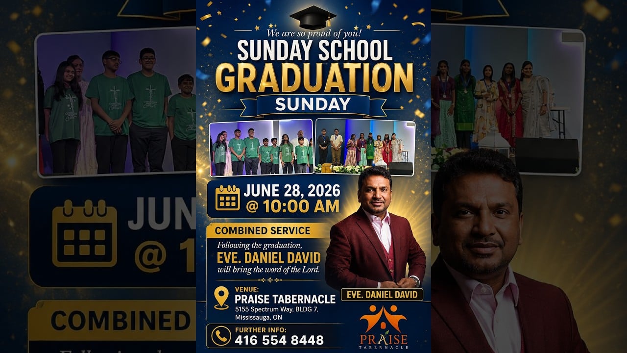 SUNDAY SCHOOL GRADUATION & HEALING SERVICE