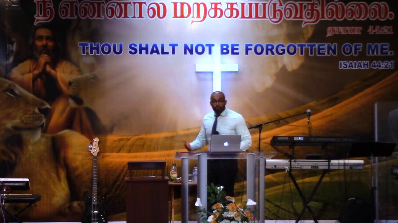 Nov 05 2016 English Sermon
