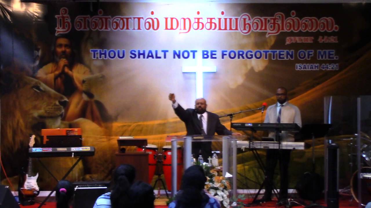 Oct 09 2016 - English Service Pastor Mano - Part II