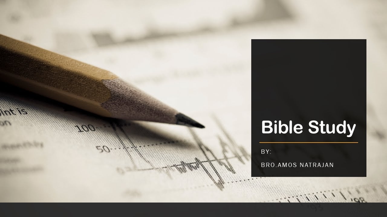 BIBLE STUDY