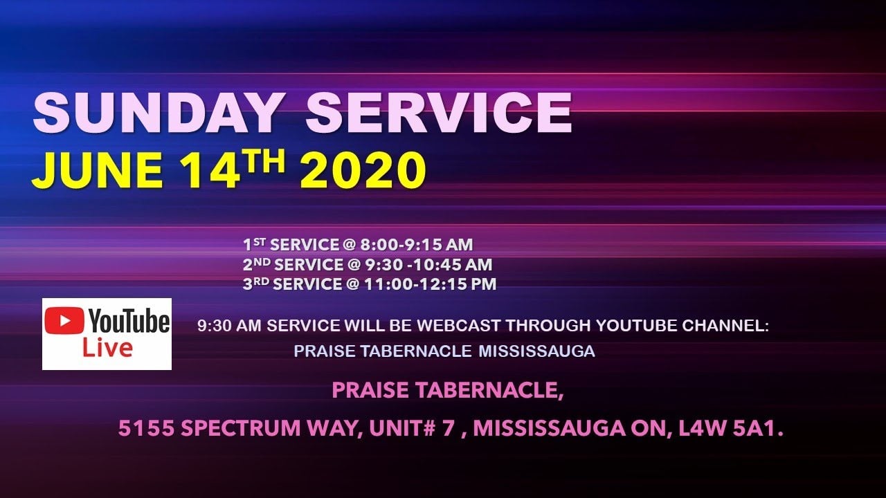 Tamil Service - June 14, 2020