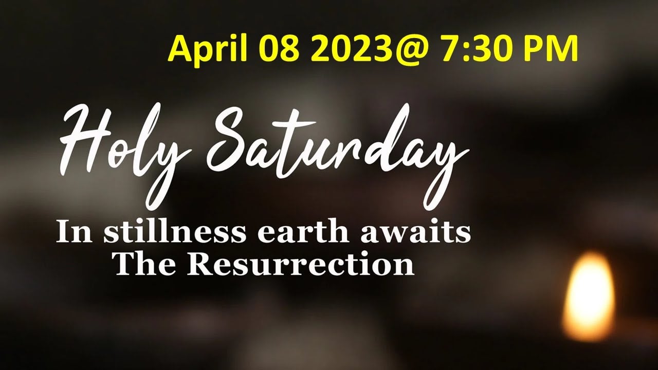 Holy Saturday