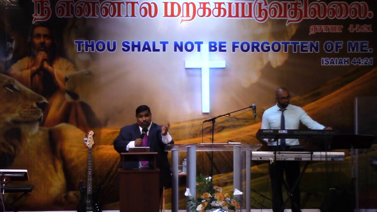 Nov 05 2016 Tamil Sermon