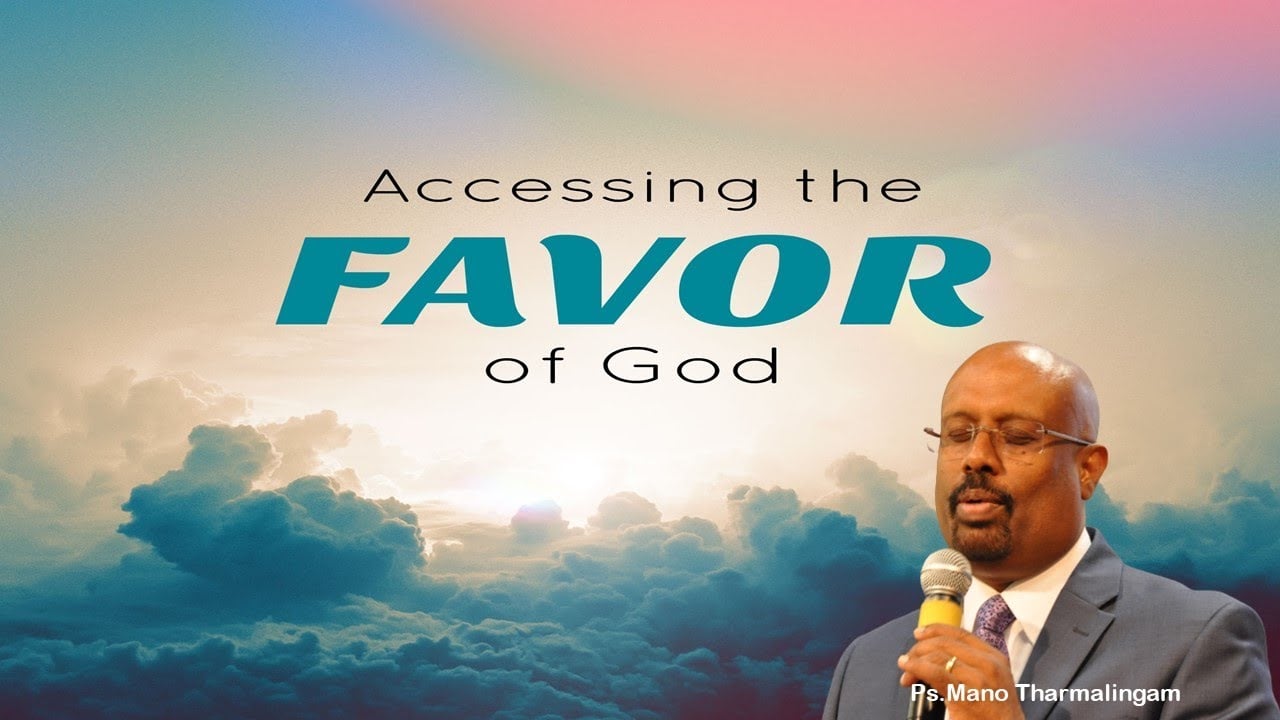 FAVOR OF GOD