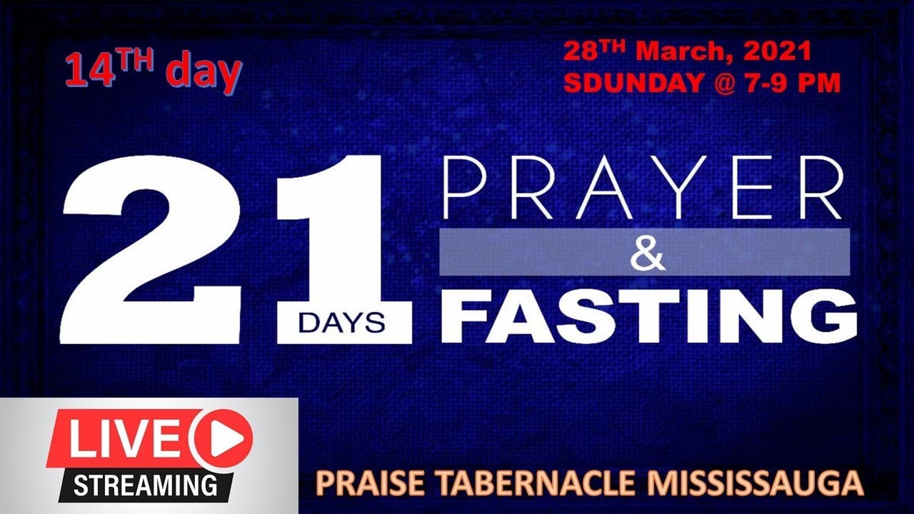 Tamil Fasting & Prayer - Mar 28, 2021 - 7:00 PM