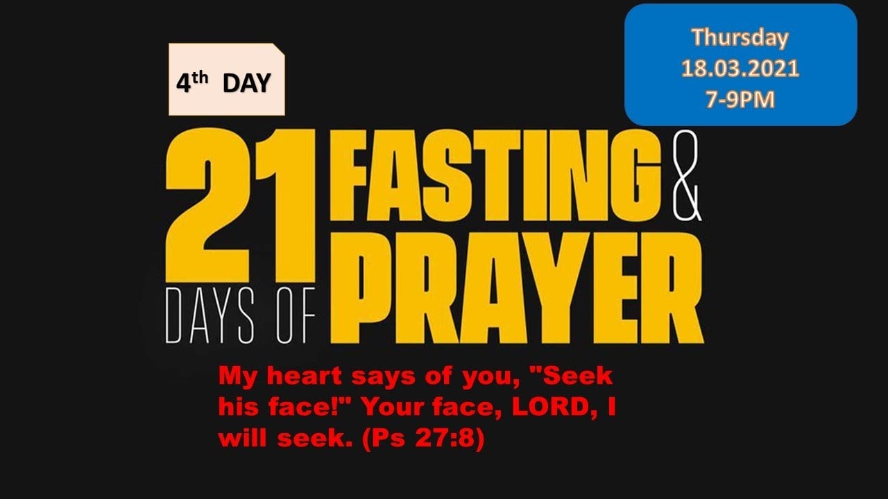 Tamil Fasting & Prayer - Mar 18, 2021 - 7:00 PM