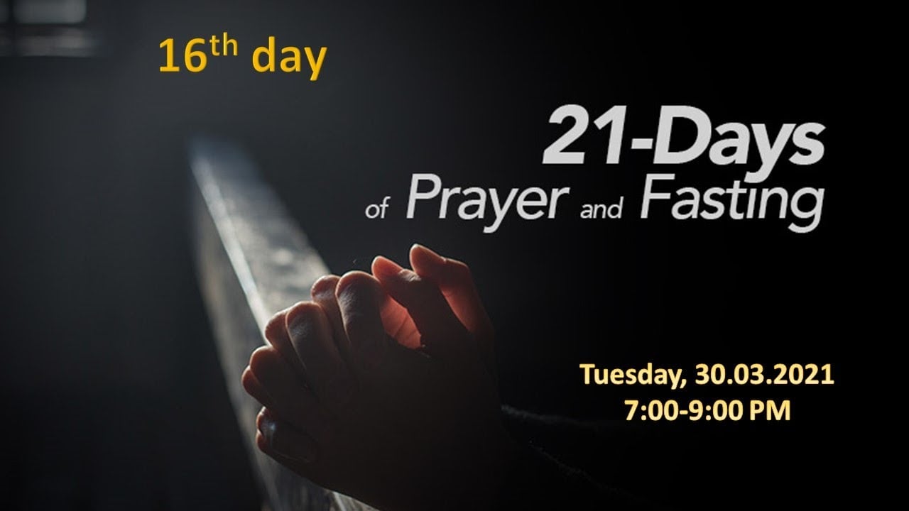 Tamil Fasting & Prayer - Mar 30, 2021 - 7:00 PM