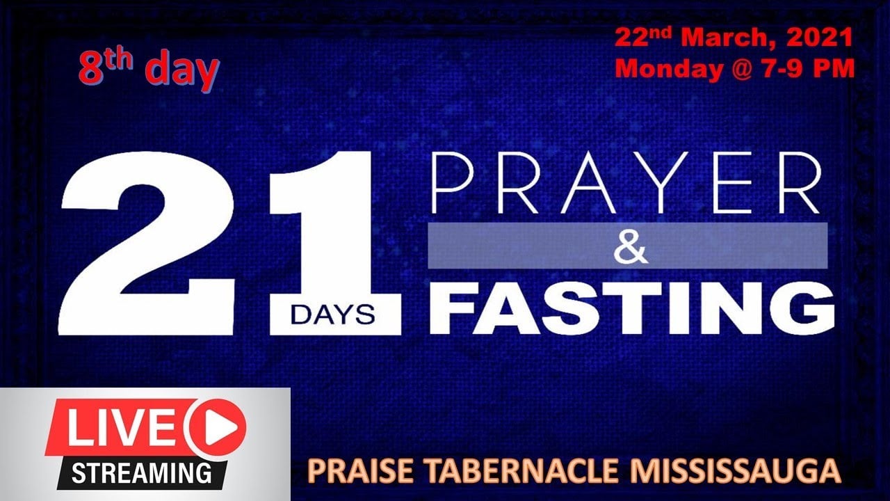 Tamil Fasting & Prayer - Mar 22, 2021 - 7:00 PM