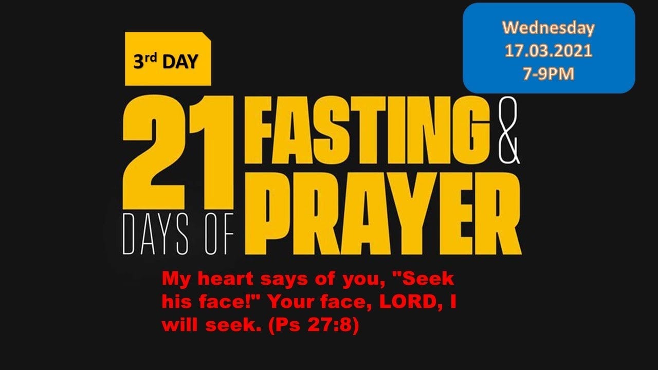 Tamil Fasting & Prayer - Mar 17, 2021 - 7:00 PM
