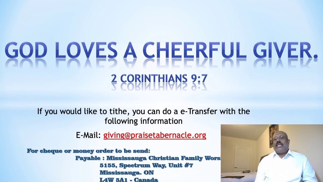தேவனுடைய சர்வாயுதவர்கம் - பகுதி 1 Armor of God- Bible Study -  April 16, 2020