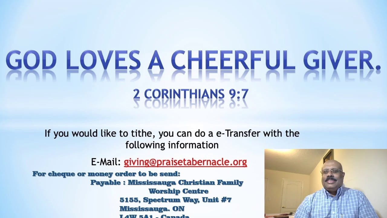 தேவனுடைய சர்வாயுதவர்க்கம் (Armor of God) Part 2- Bible Study -  April 23, 2020