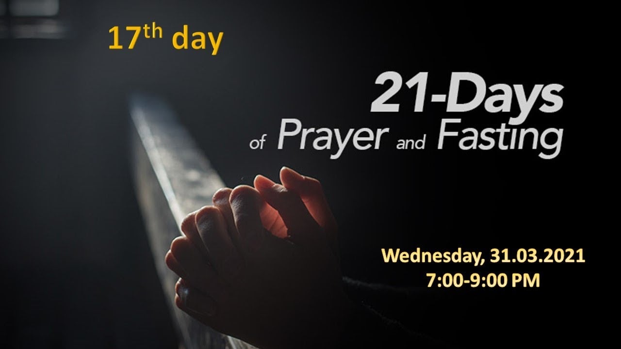Tamil Fasting & Prayer - Mar 31, 2021 - 7:00 PM