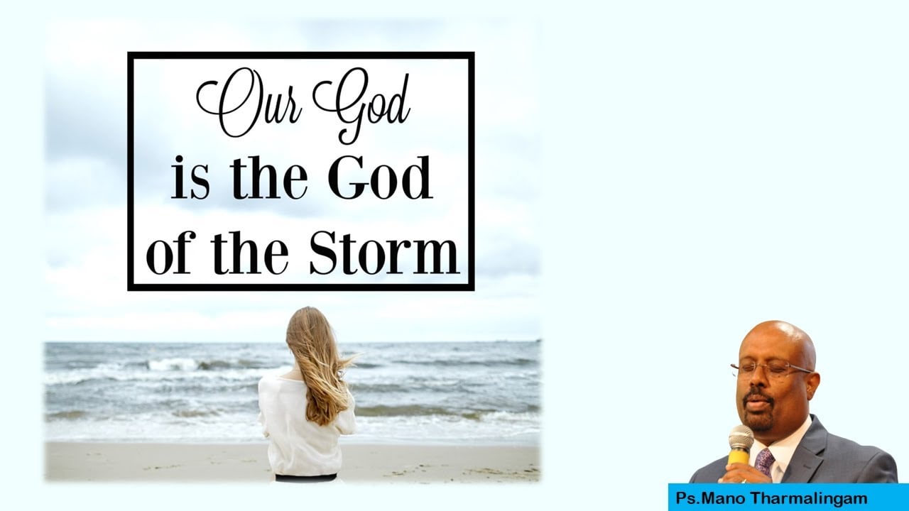 HE IS GOD IN THE STORM