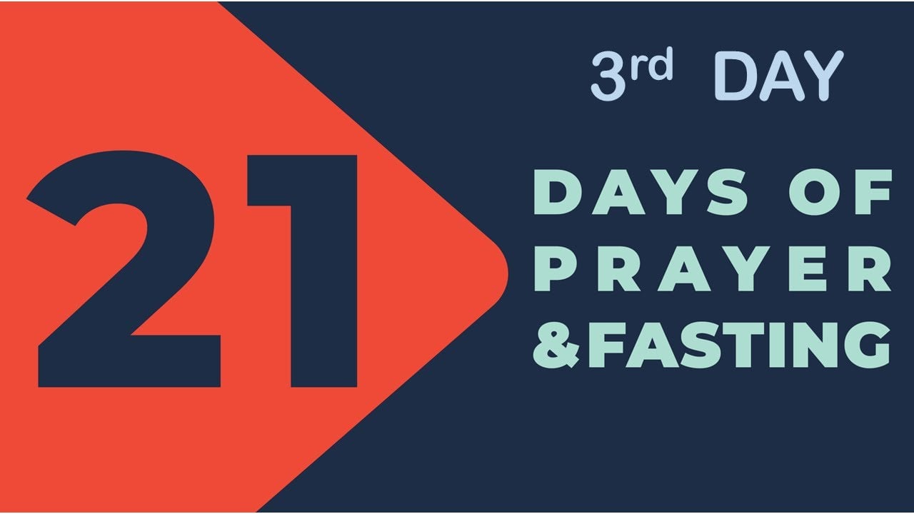 3rd day Fasting prayer