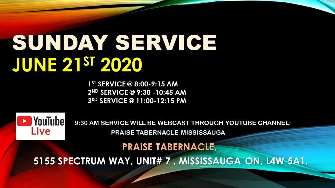 Tamil Service - June 21, 2020