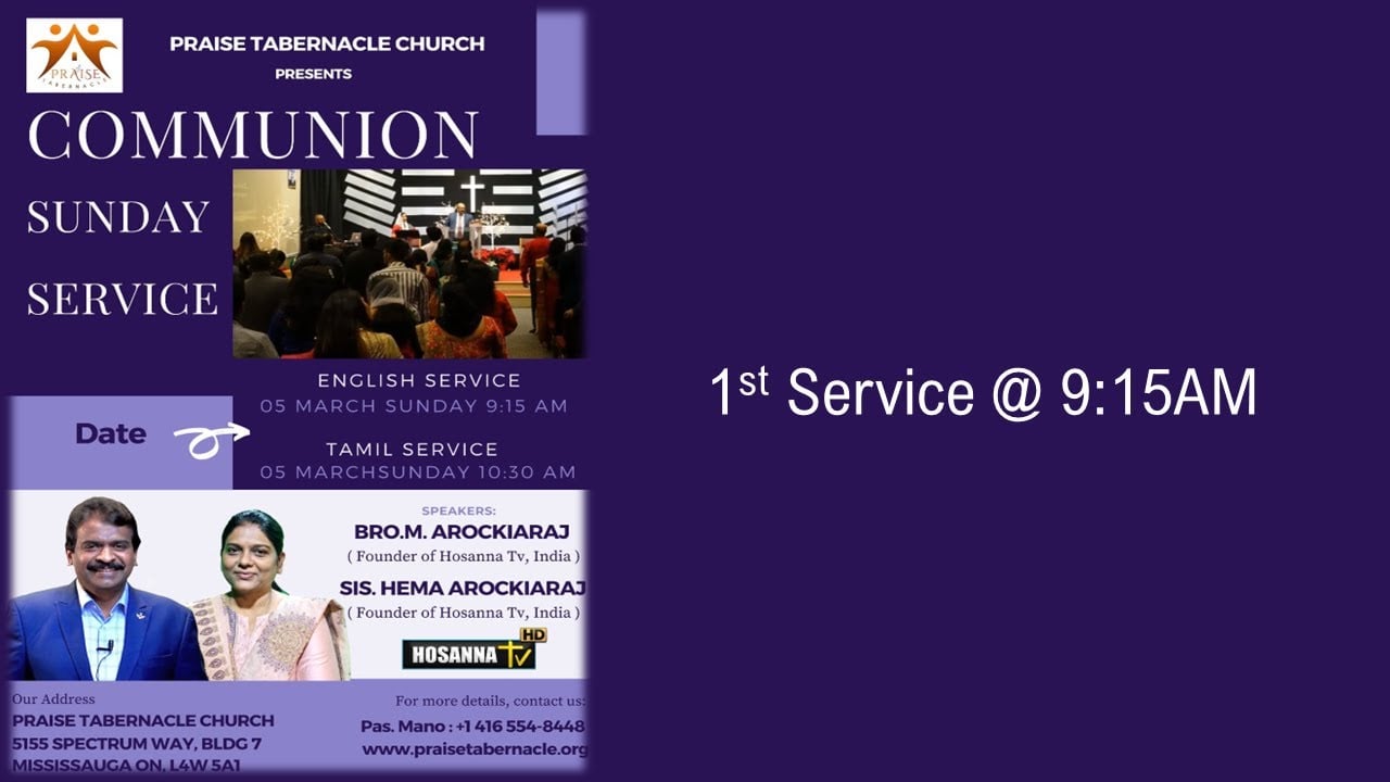 1st service