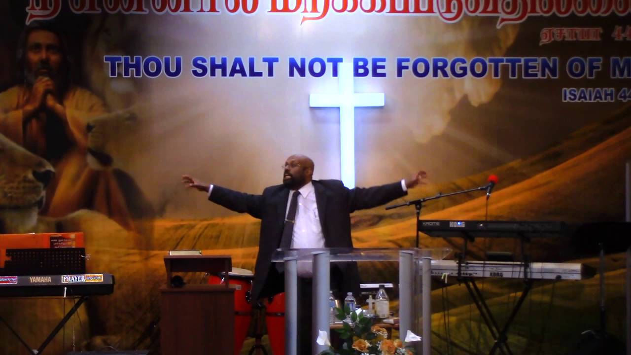 Oct 09 2016 - English Service Pastor Mano - Part I