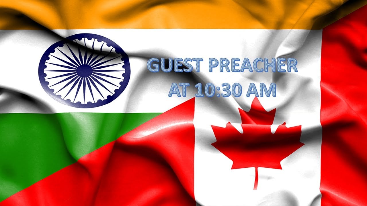 GUEST PREACHER FROM CHENNAI