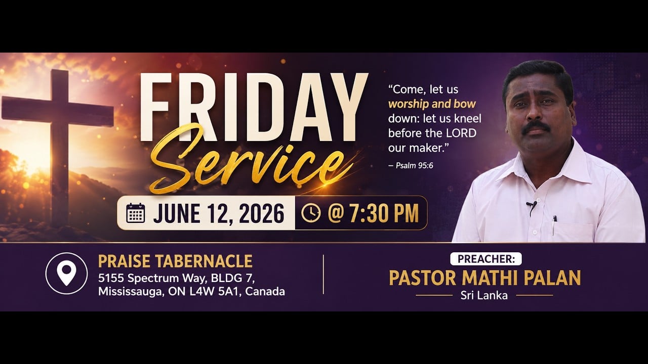 Friday Deliverance and Healing Service - JUNE 12 TH 2026