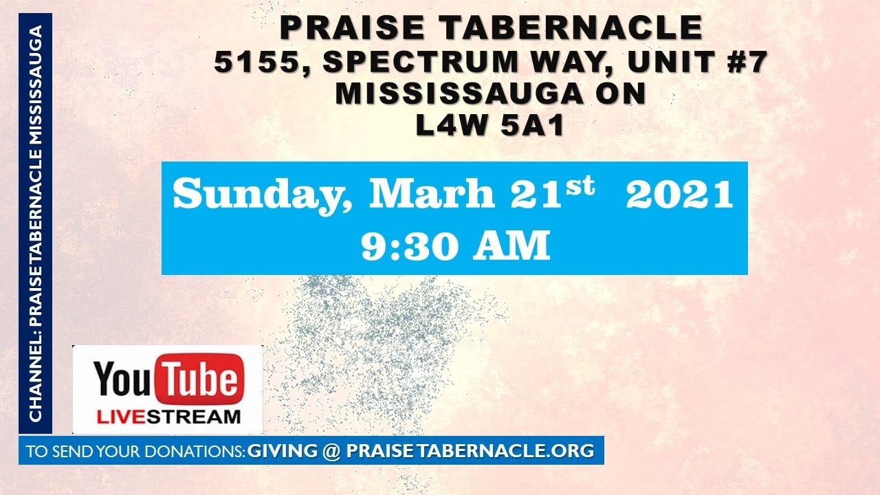Tamil Service - Mar 21, 2021 - 9:30 AM