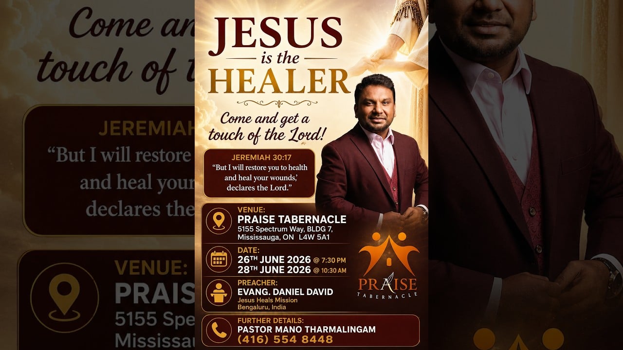 Friday Deliverance and Healing Service - JUNE 26 TH 2026