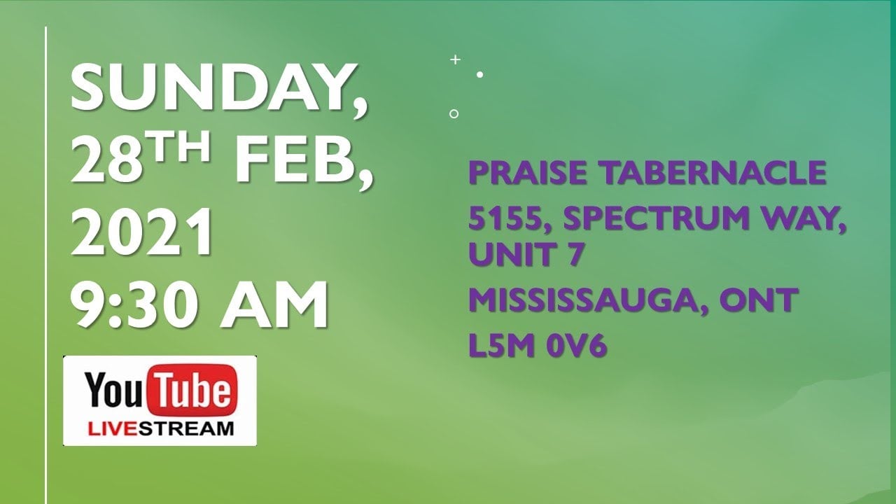 Tamil Service - Feb 28, 2021 - 9:30 AM