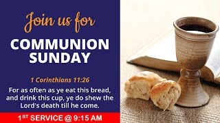 Sunday 1st Service - Jan 04 2026