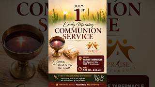 Communion Service - July 1, 2026