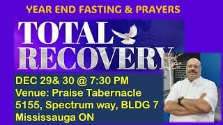 Fasting Prayer - Dec 29 2025