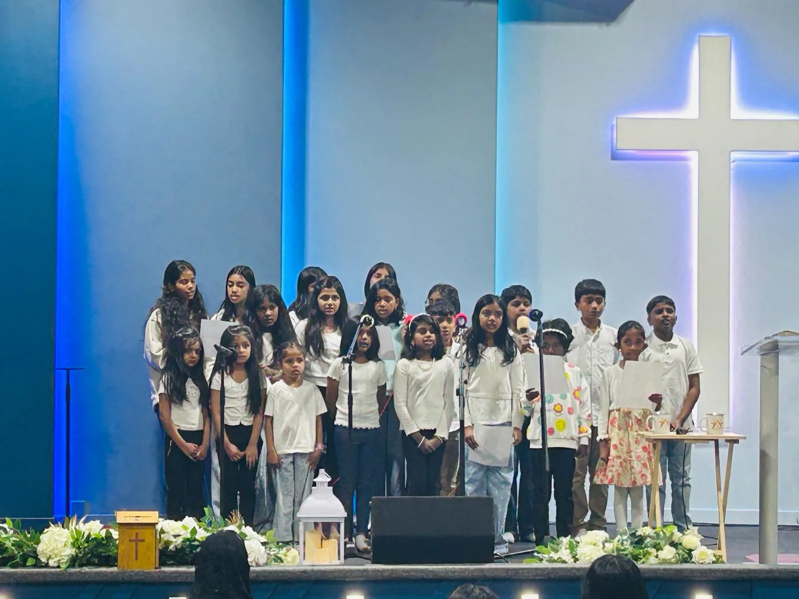 Youth worship moment
